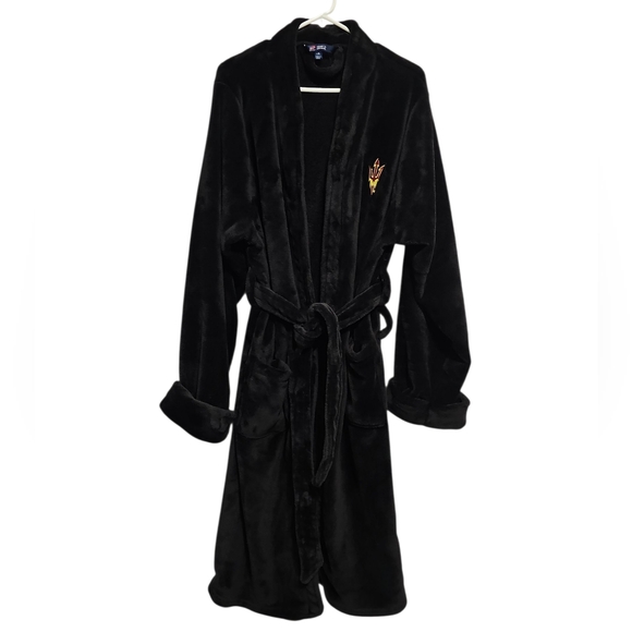 ASU Men's Long Belted Robe - Picture 1 of 11